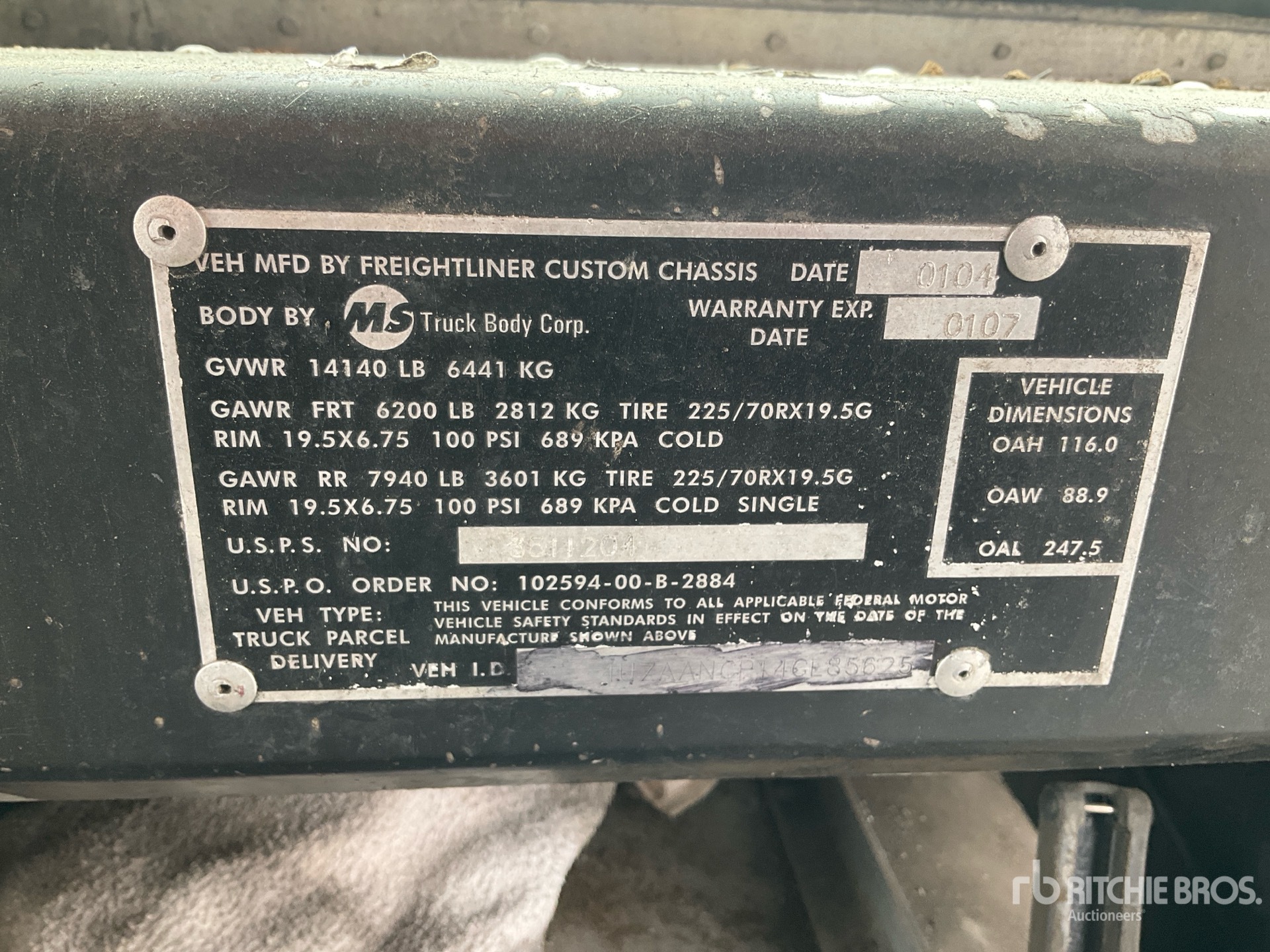 2004 Freightliner MT45