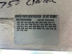 General Appearance with Frame Stamp Serial Number/VIN Photo