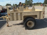 Trailer Chassis with Marker Lights Functional