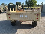 Trailer Chassis with Brake Lights Functional