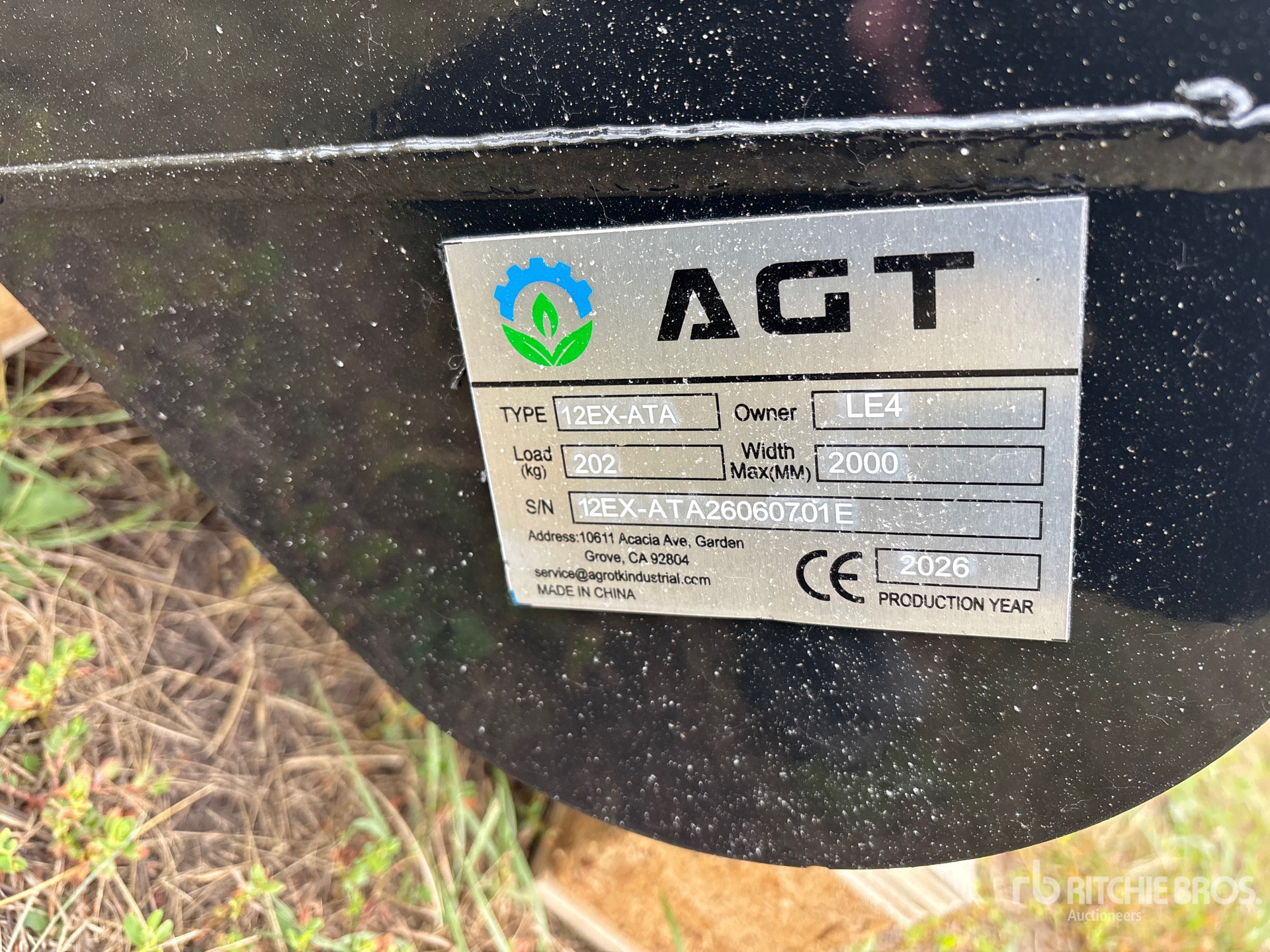 2026 AGT 12EX-ATA