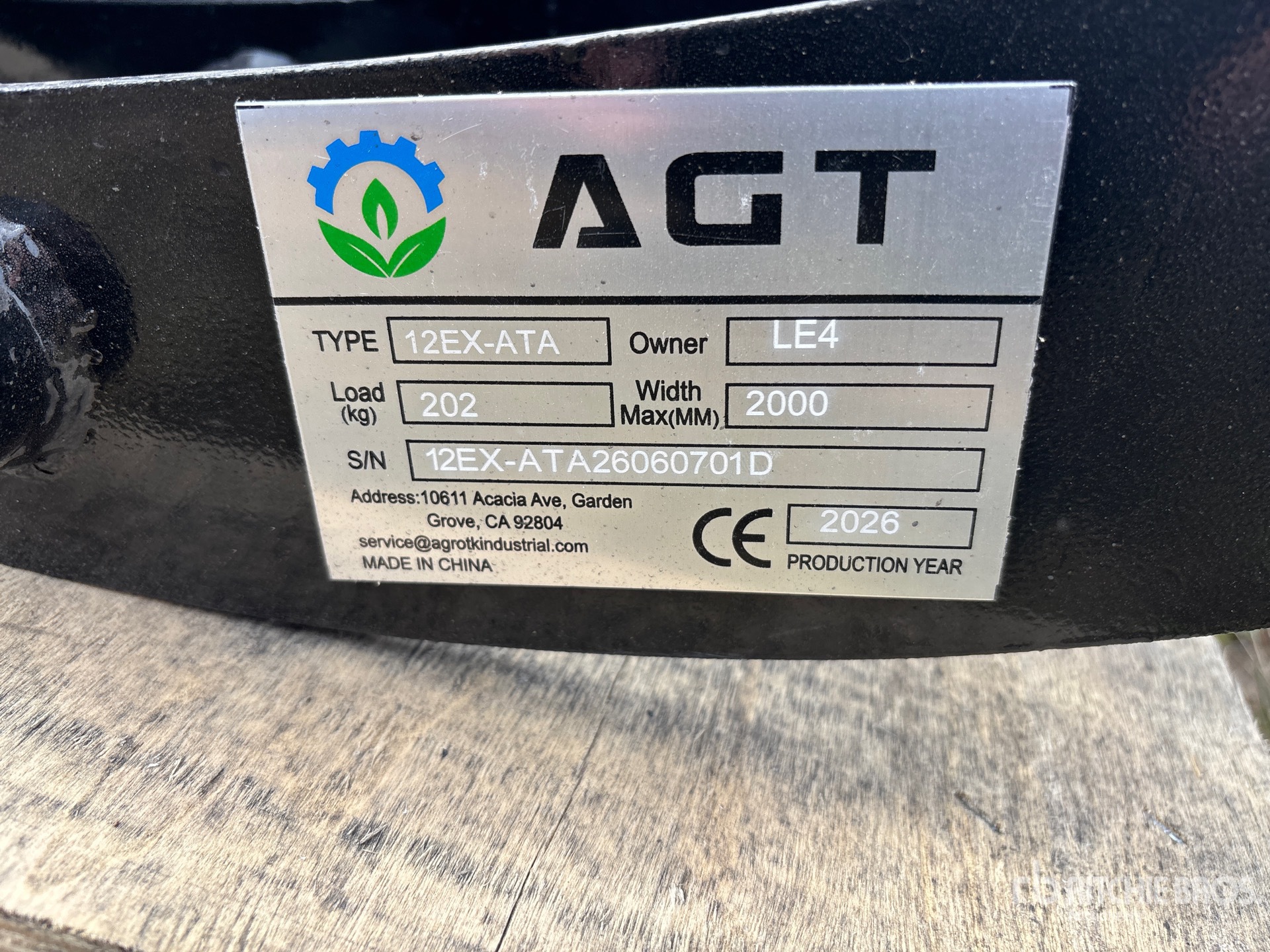 2026 AGT 12EX-ATA