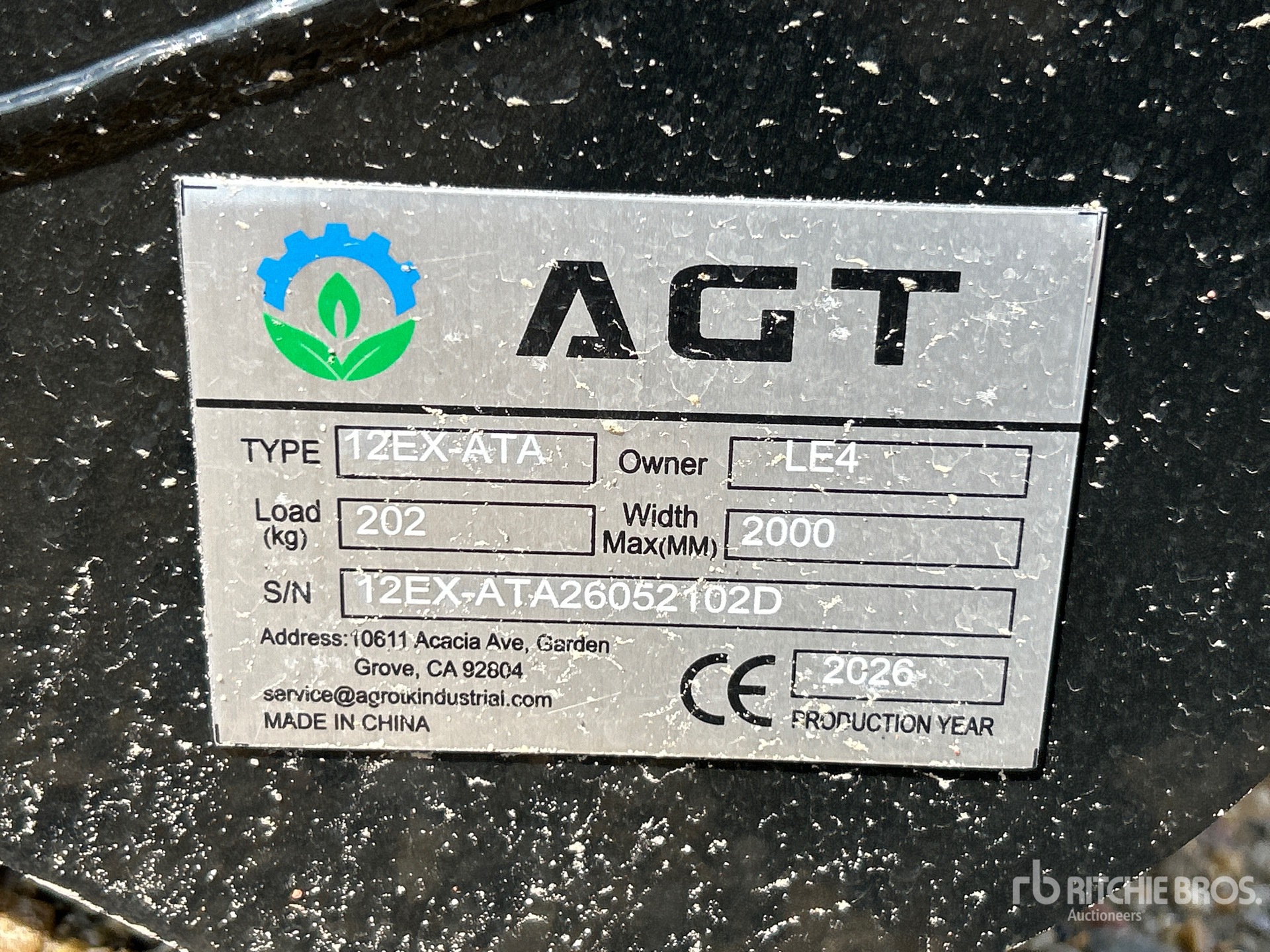 2026 AGT 12EX-ATA