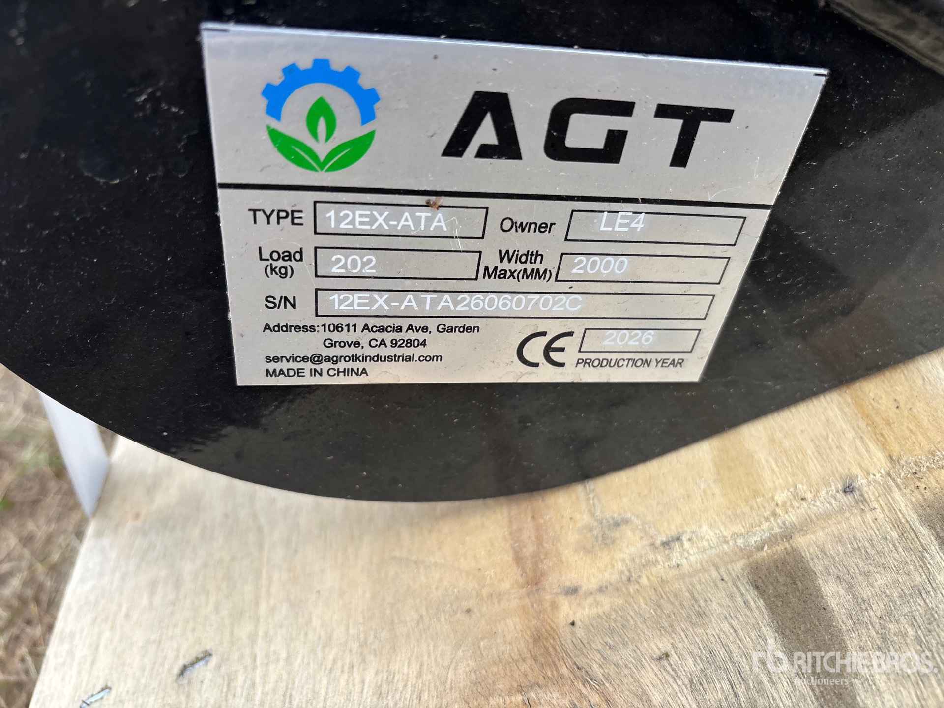 2026 AGT 12EX-ATA