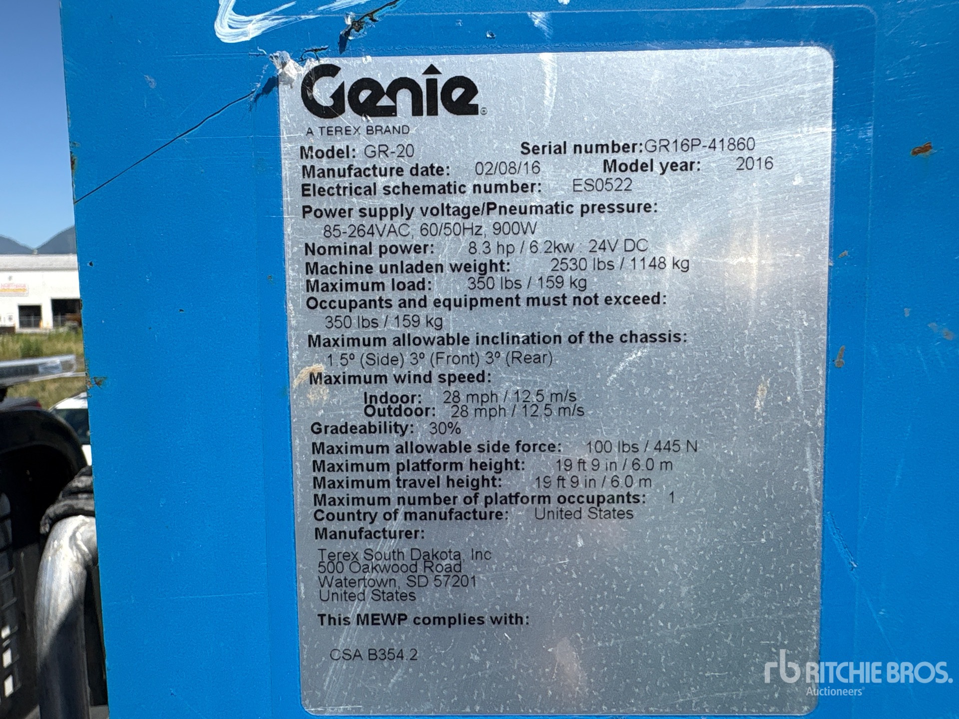 Photo of a  Genie GR-20