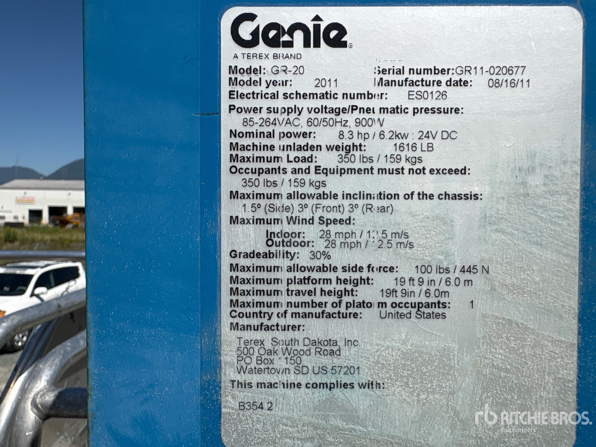 Photo of a  Genie GR-20