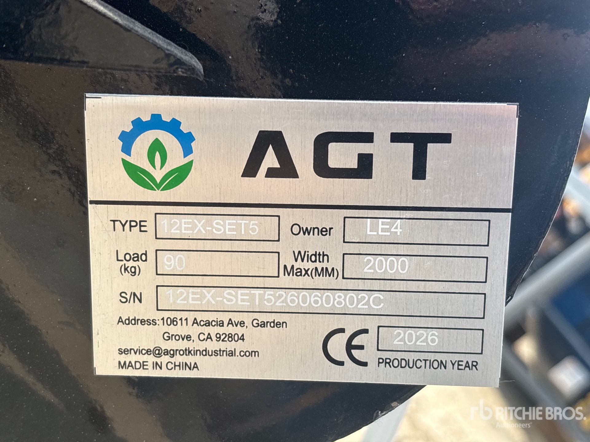 2026 AGT 12EX-SET5