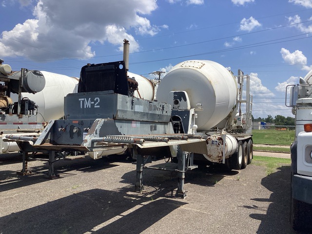 1978 Fruehauf Tri/A Concrete Mixer Trailer 1978 Fruehauf Tri/A Concrete Mixer Trailer