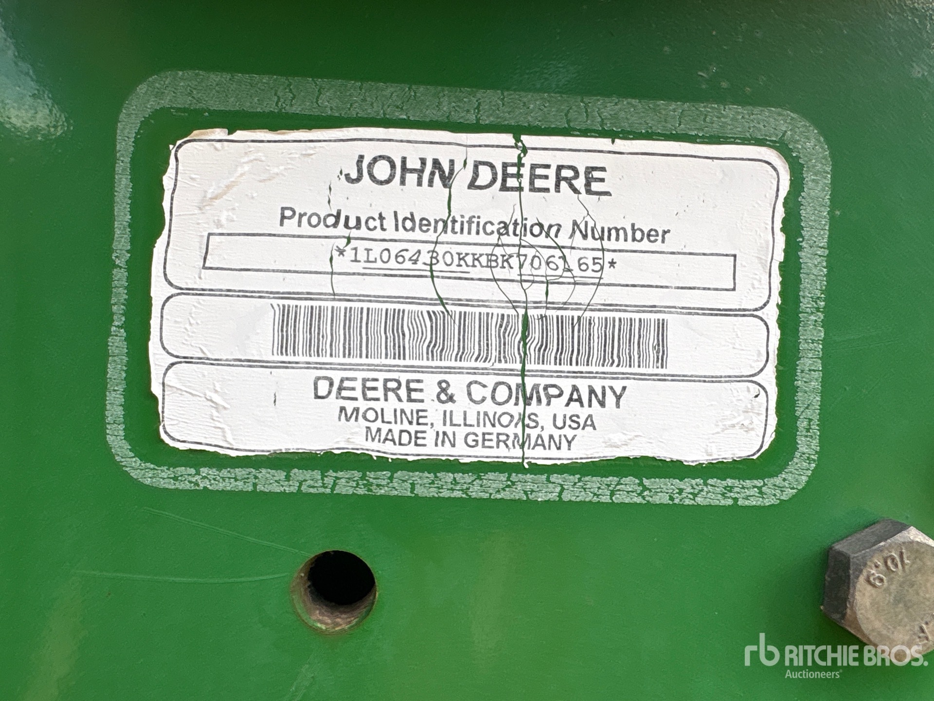 2011 John Deere 6430