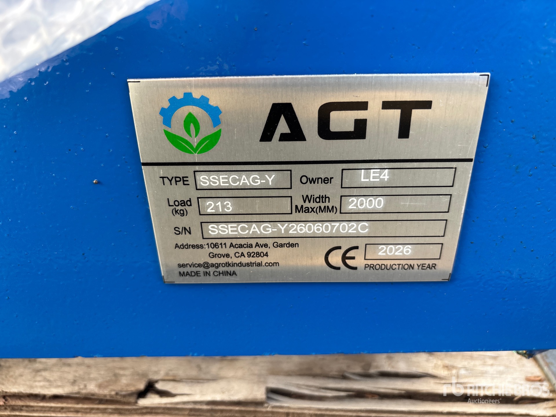 2026 AGT SSECAG-Y