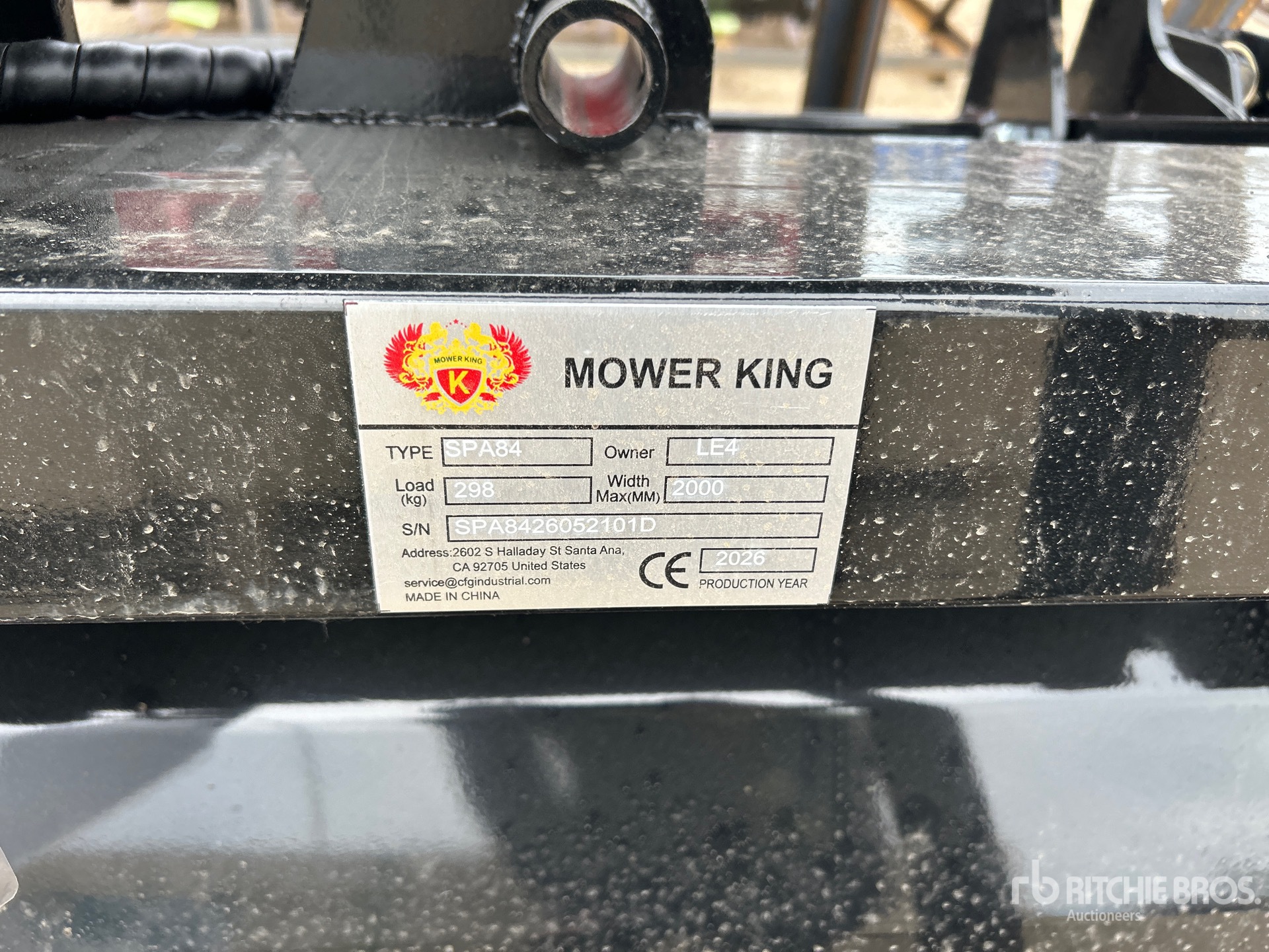 2026 Mower King SPA84