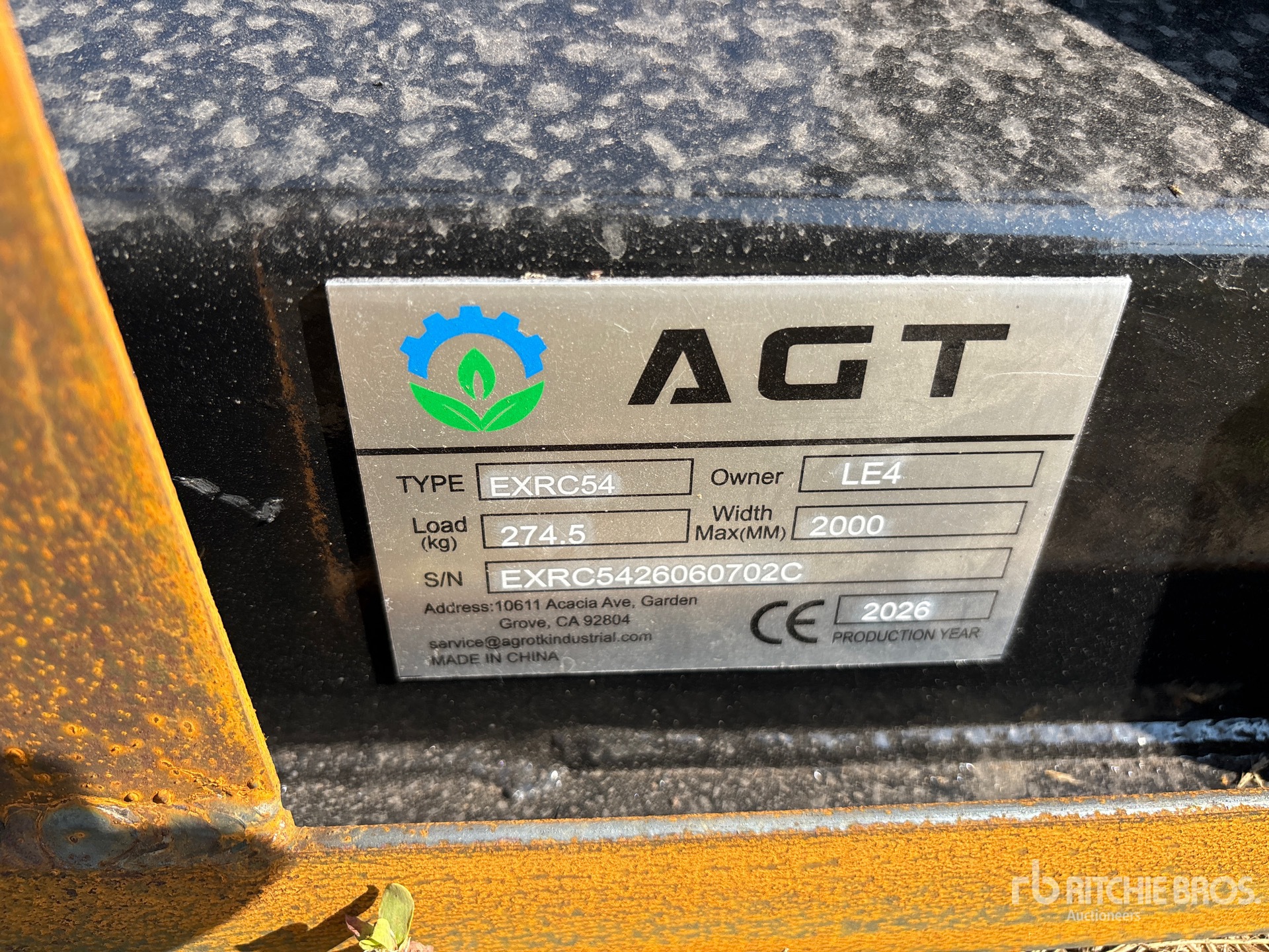 2026 AGT EXRC54