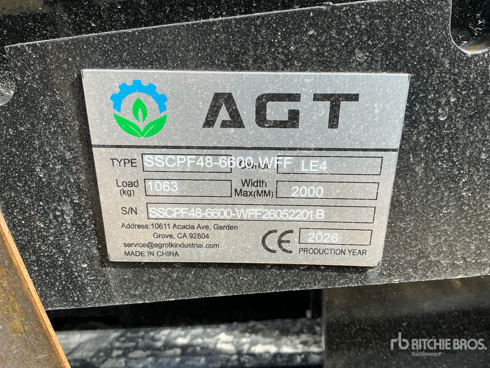2026 AGT SSCPF48-6600-WF