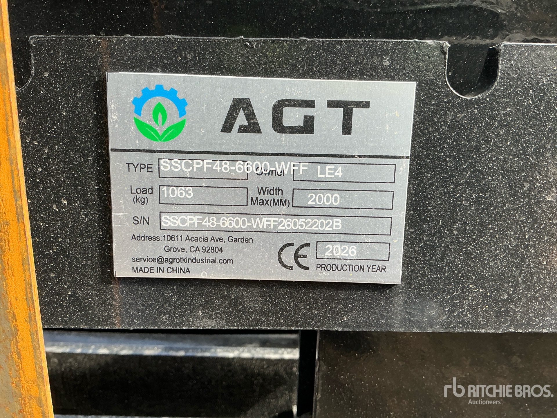 2026 AGT SSCPF48-6600-WF