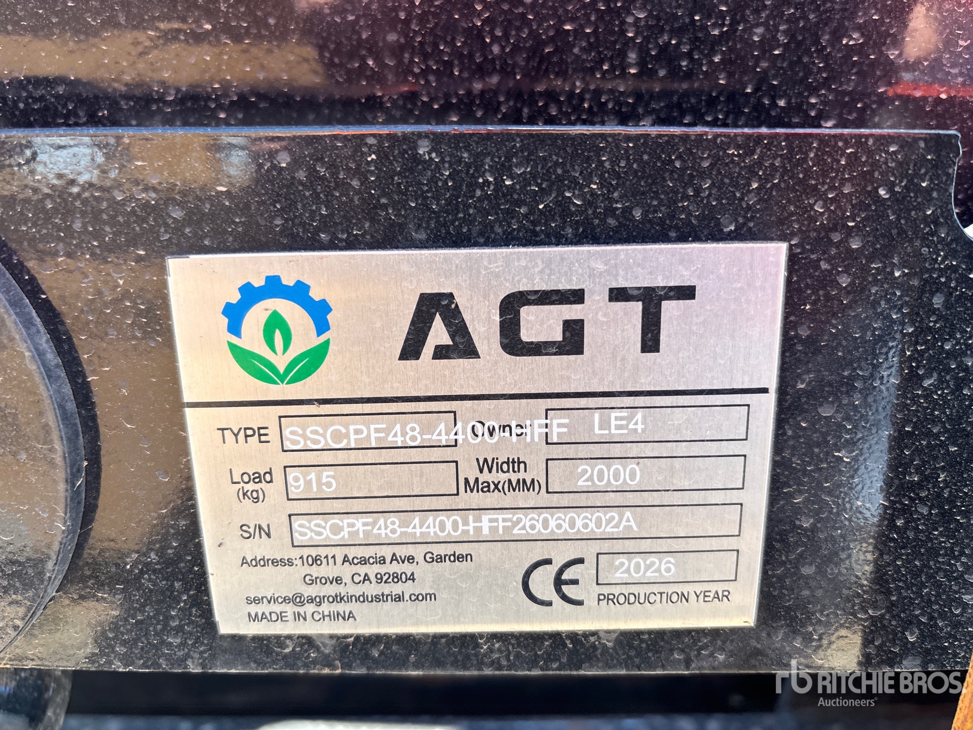 2026 AGT SSCPF48-4400-HF