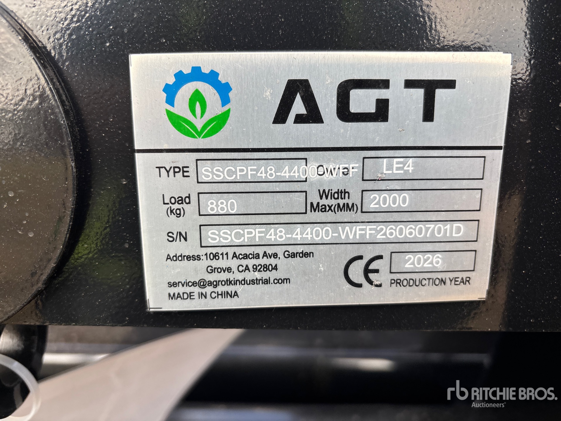 2026 AGT SSCPF48-4400-WF