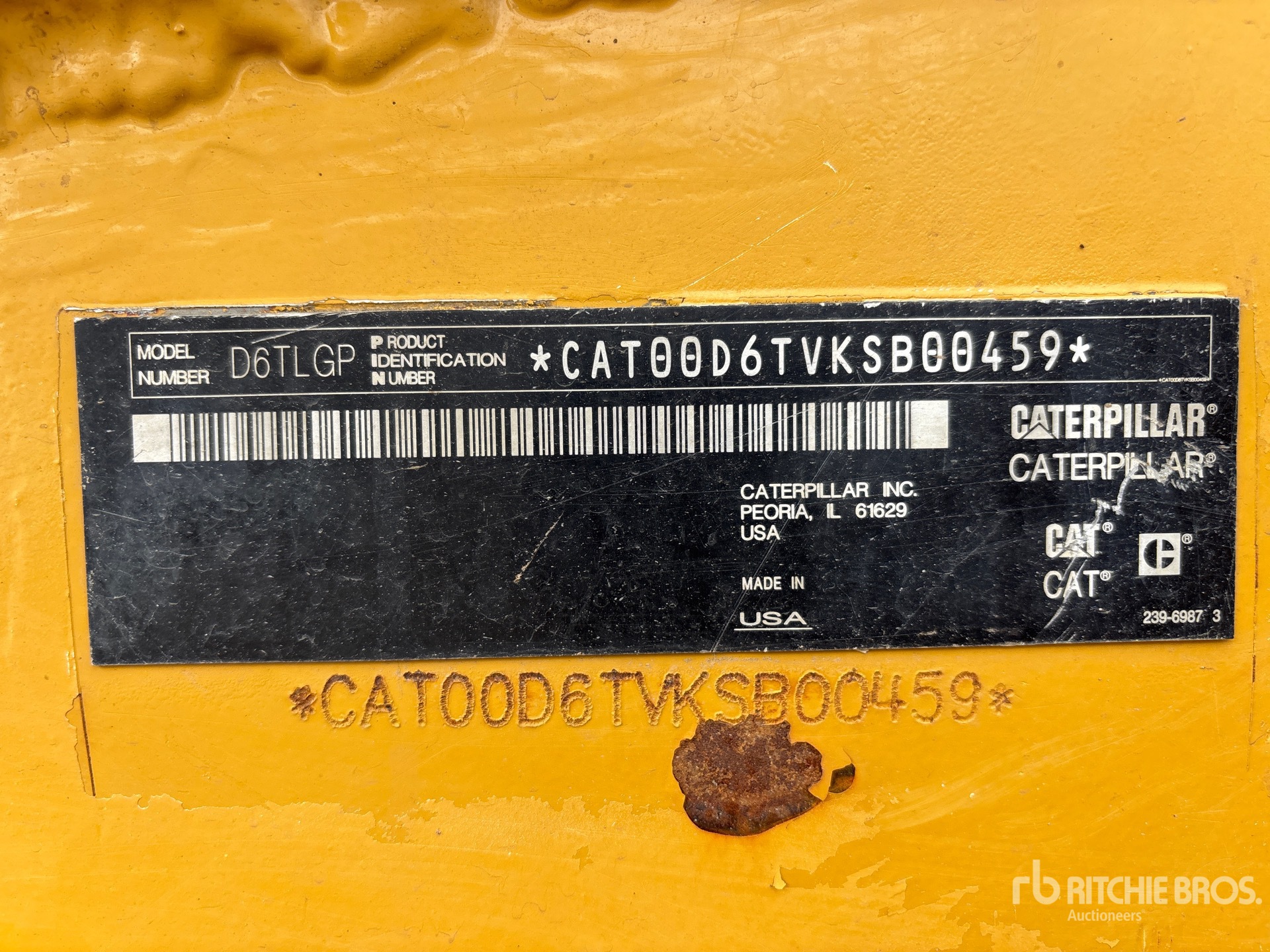 2012 Caterpillar D6T LGP