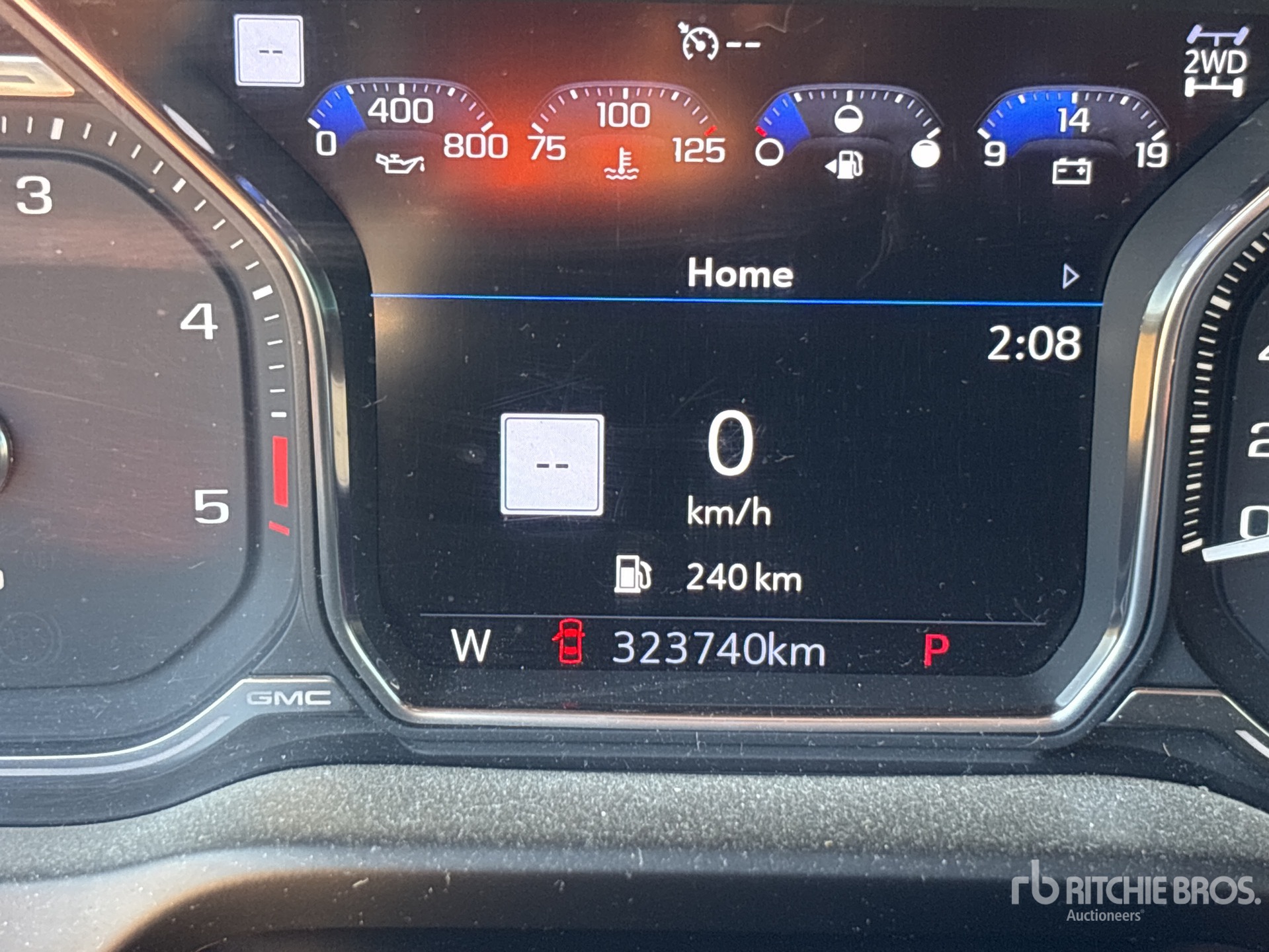 General Appearance with Hour Meter / Odometer
