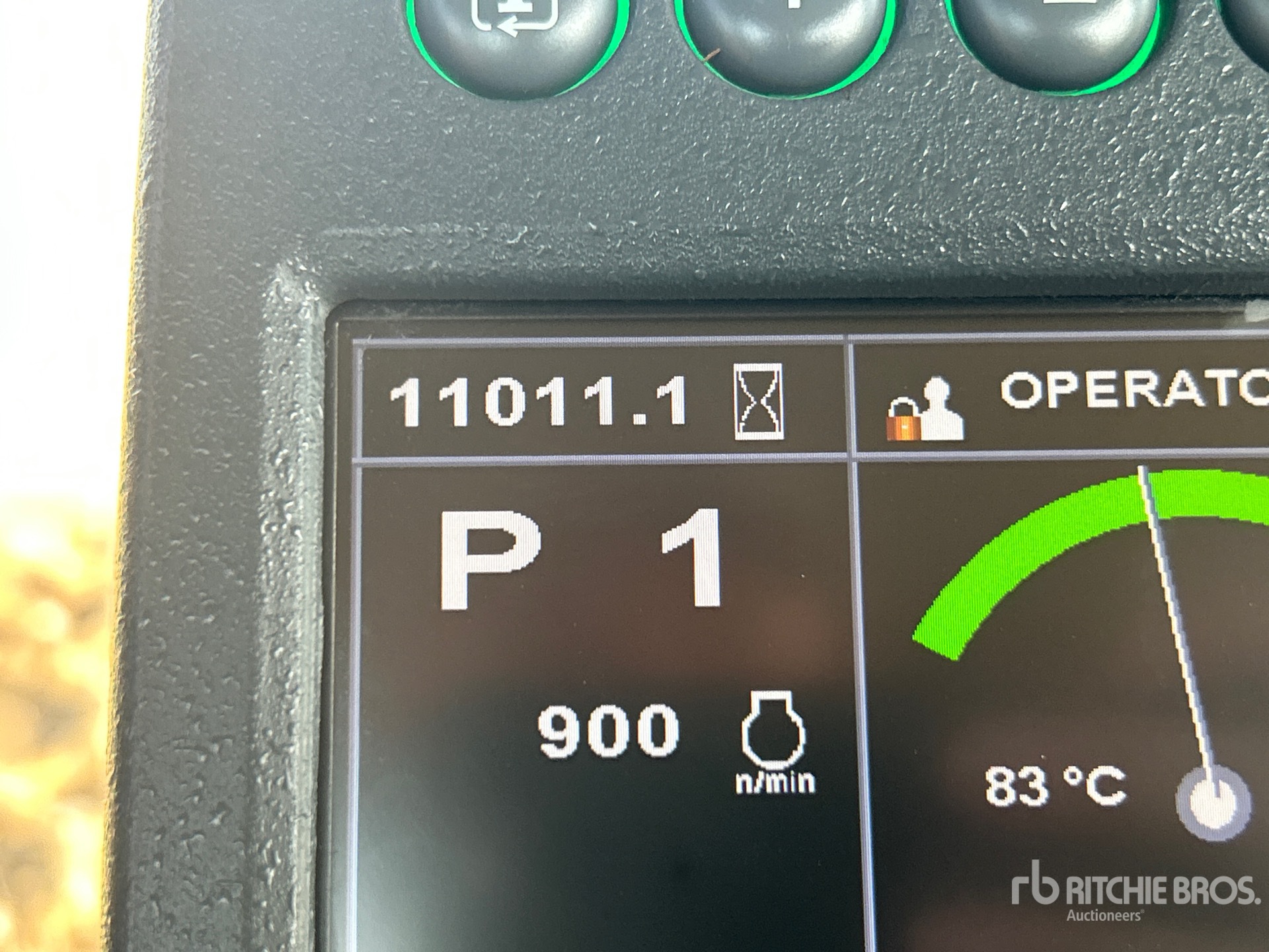 General Appearance with Hour Meter / Odometer