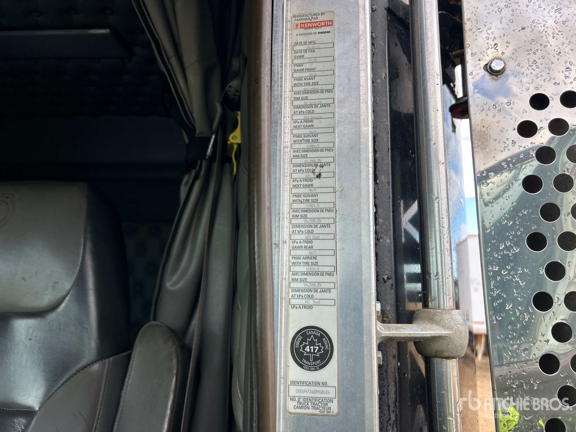 2014 Kenworth T800