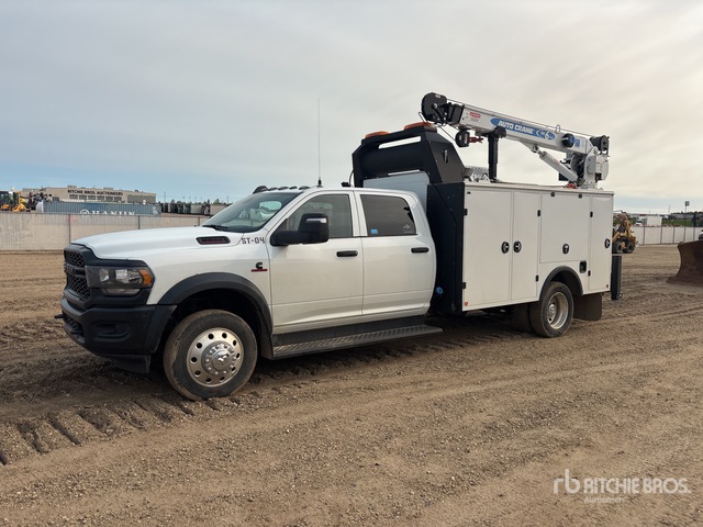 2024 Ram 5500 4x4 Crew Cab Service Truck