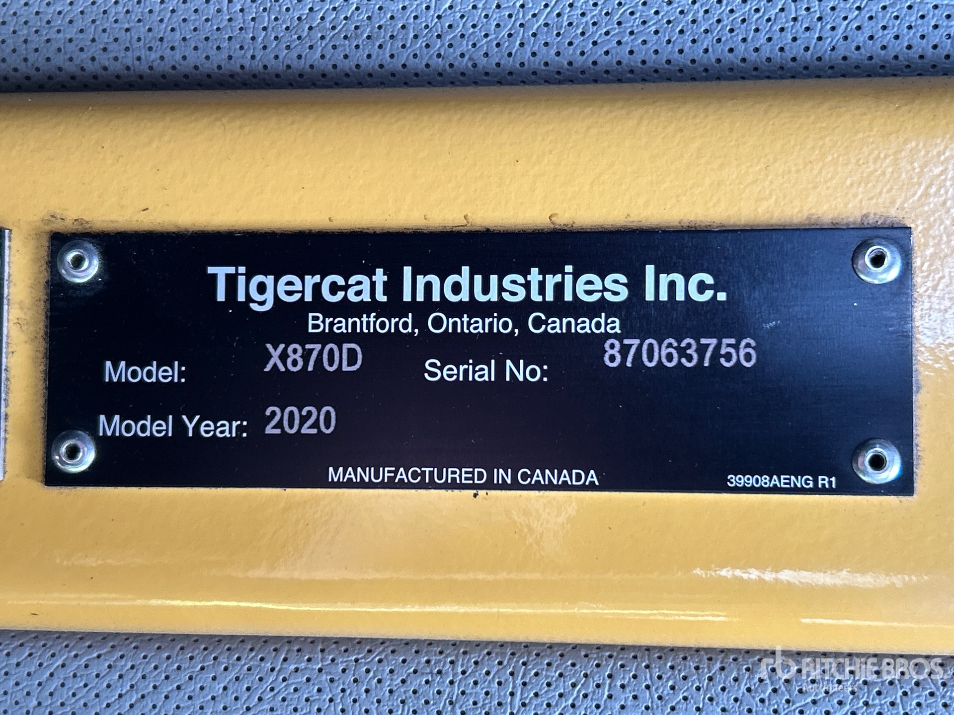 2020 Tigercat X870D