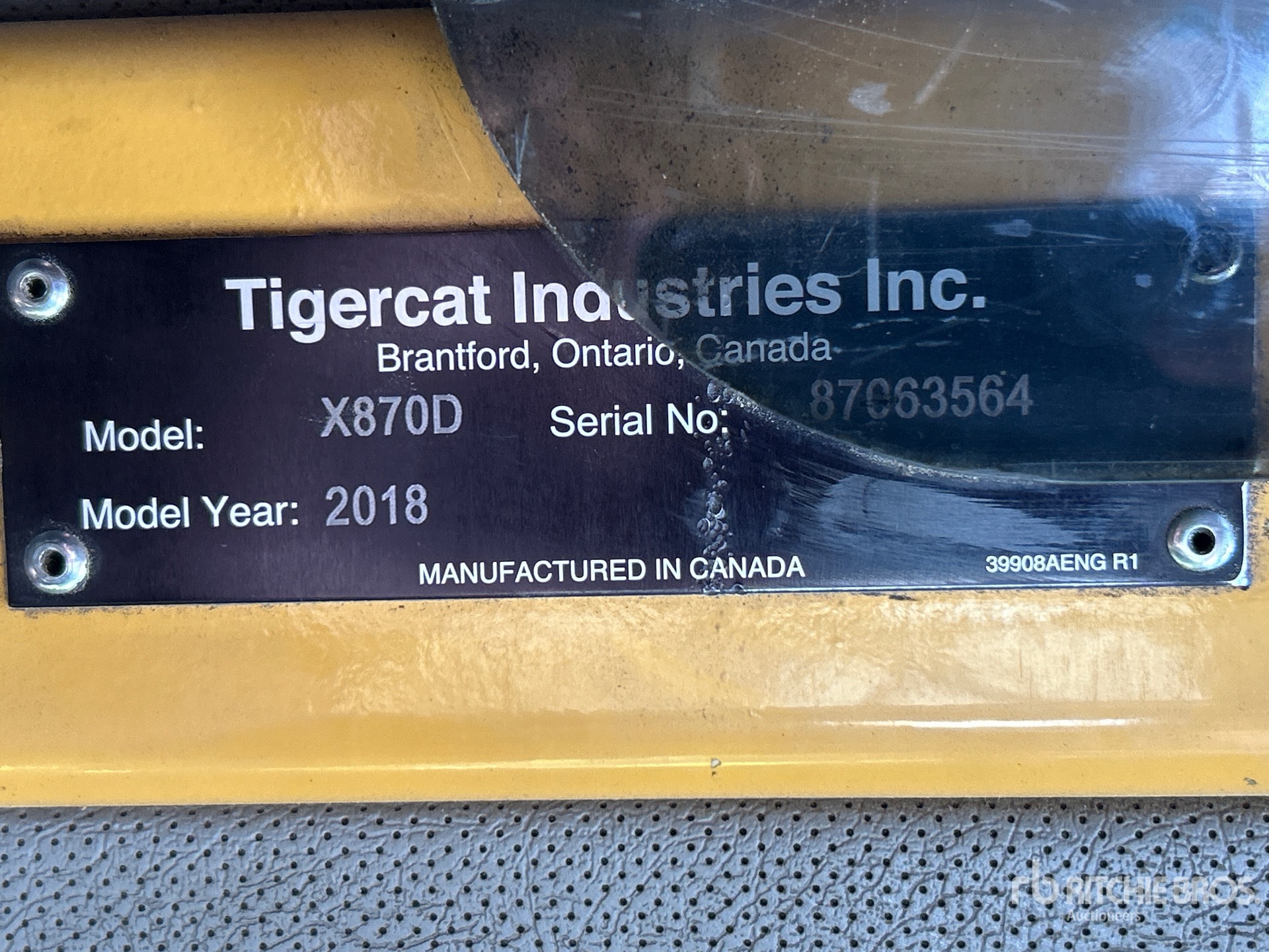 2018 Tigercat X870D
