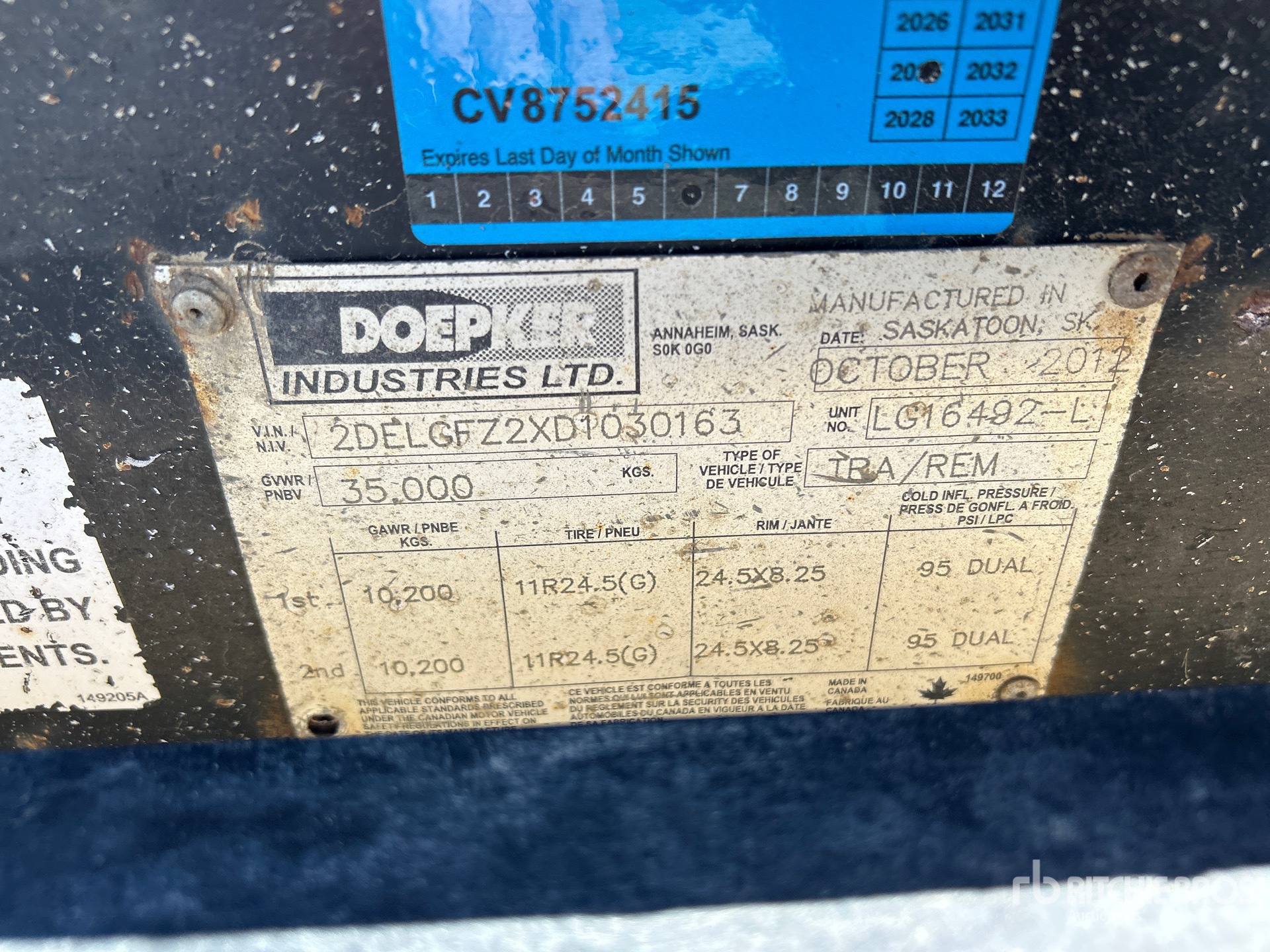 2013 Doepker B-Train
