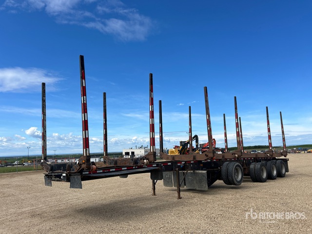2020 Gerrys 50 Ft Quad/a Hayrack Log Trailer