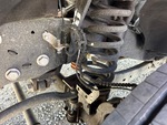 Underbody with Fahrwerksfedern / Federstützen