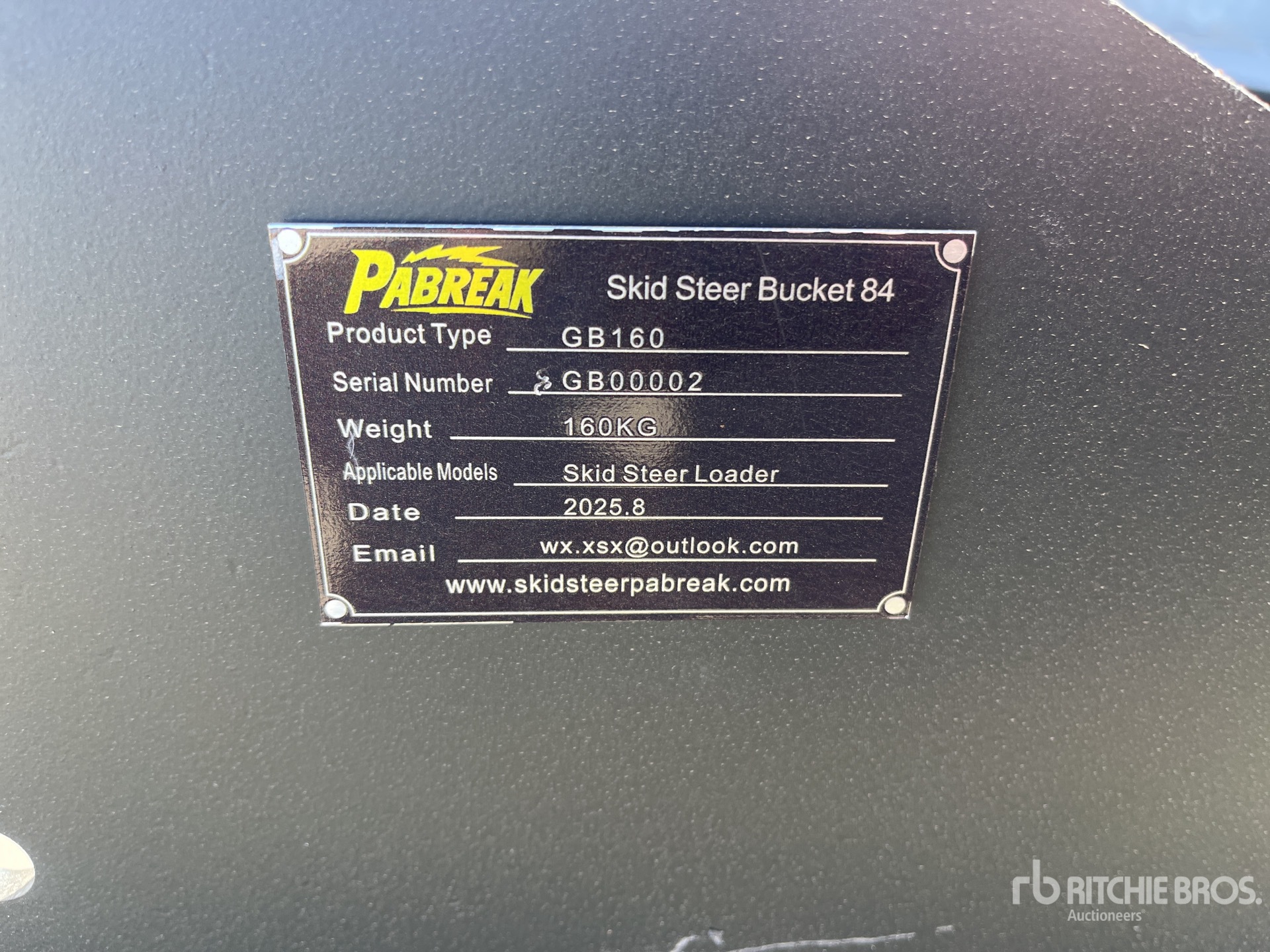 2025 PABREAK GB160