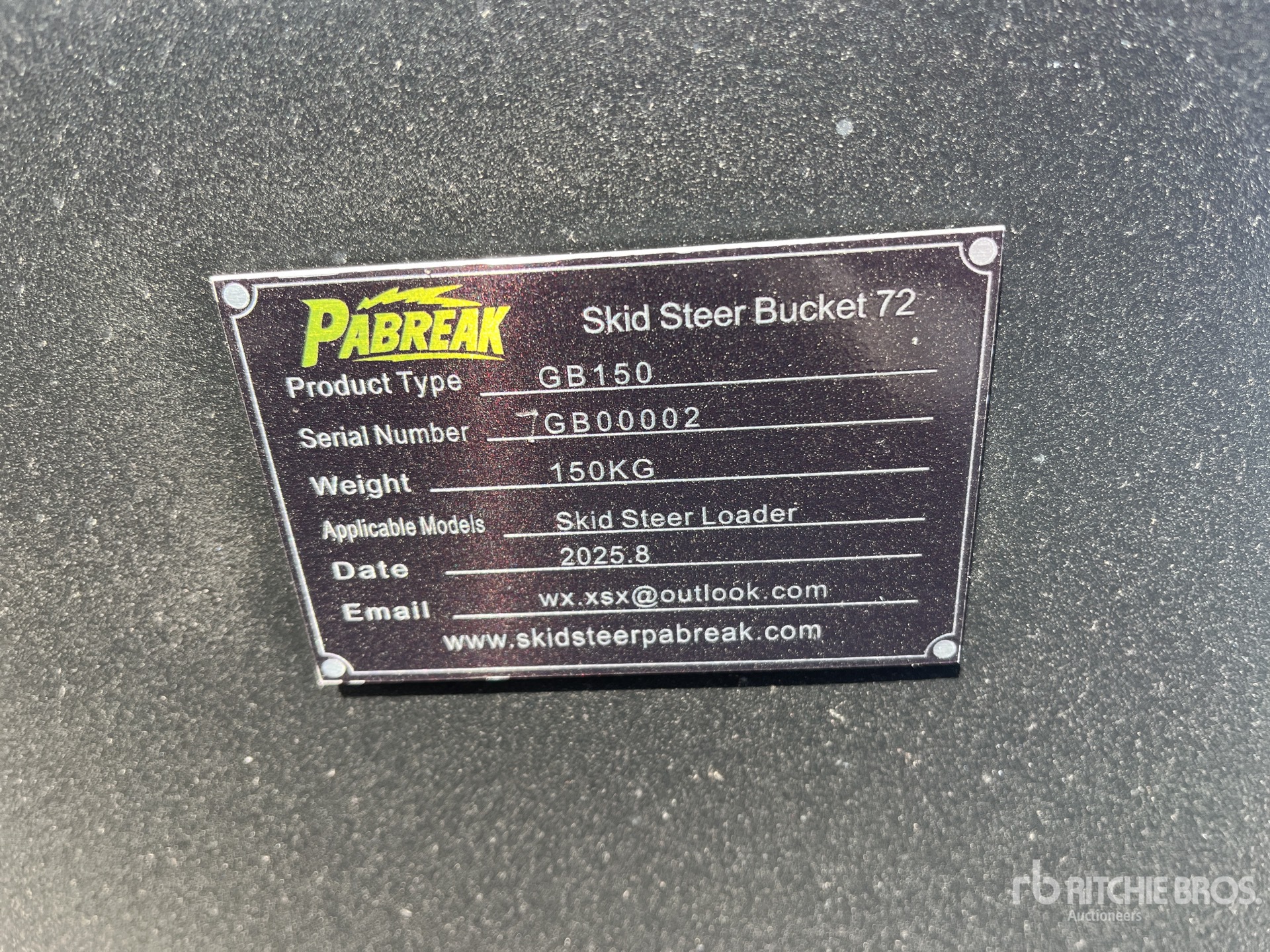 2025 PABREAK GB150