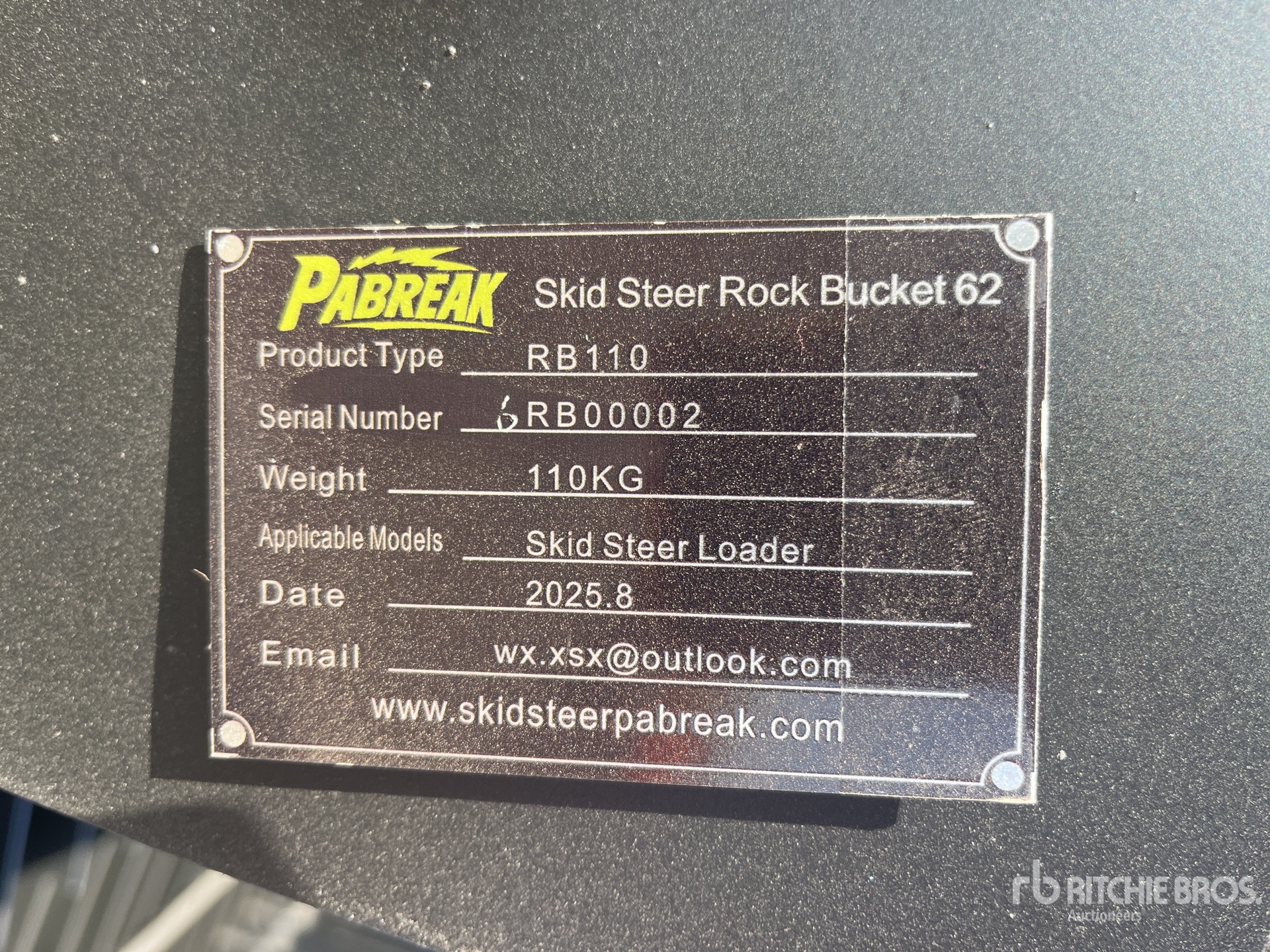 2025 PABREAK RB110