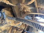 Drivetrain with Capuchón de Cojinete de Oscilador de Eje Trasero