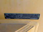 Engine with Engine Serial Number