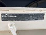 Engine with Emission Label