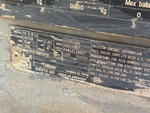 Engine with Engine Serial Number