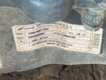 Engine with Engine Serial Number