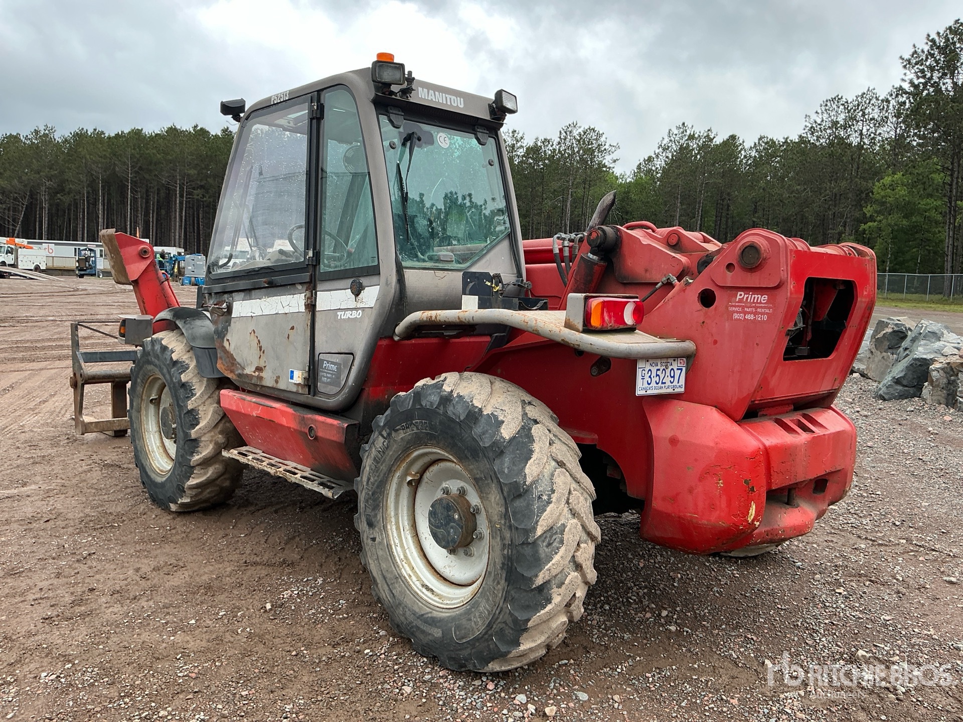 General Appearance with Picture, Left Rear Corner
