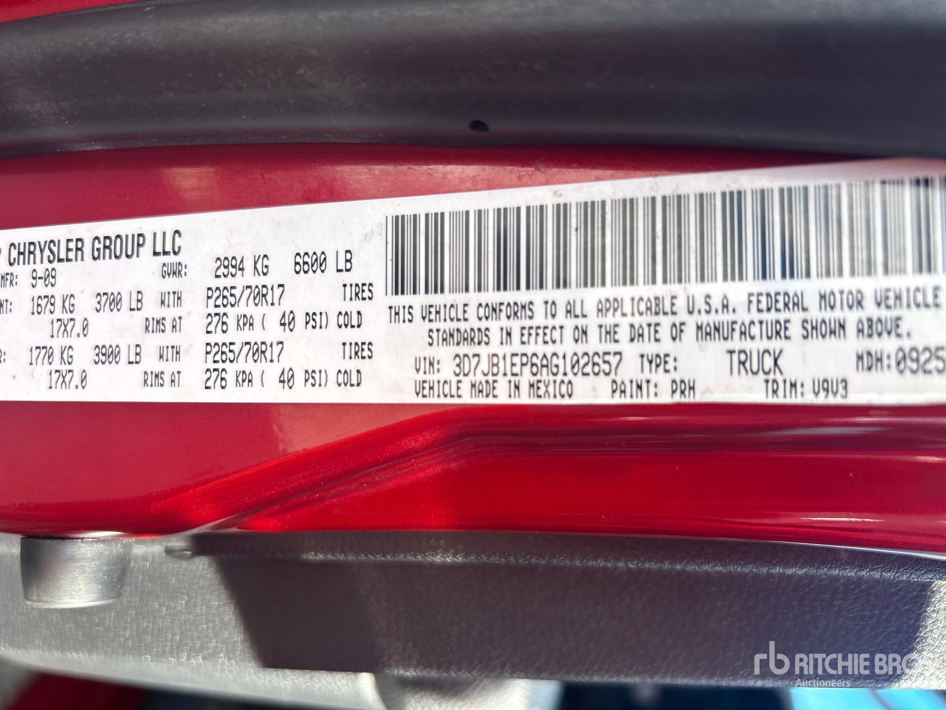 2010 Dodge RAM 1500