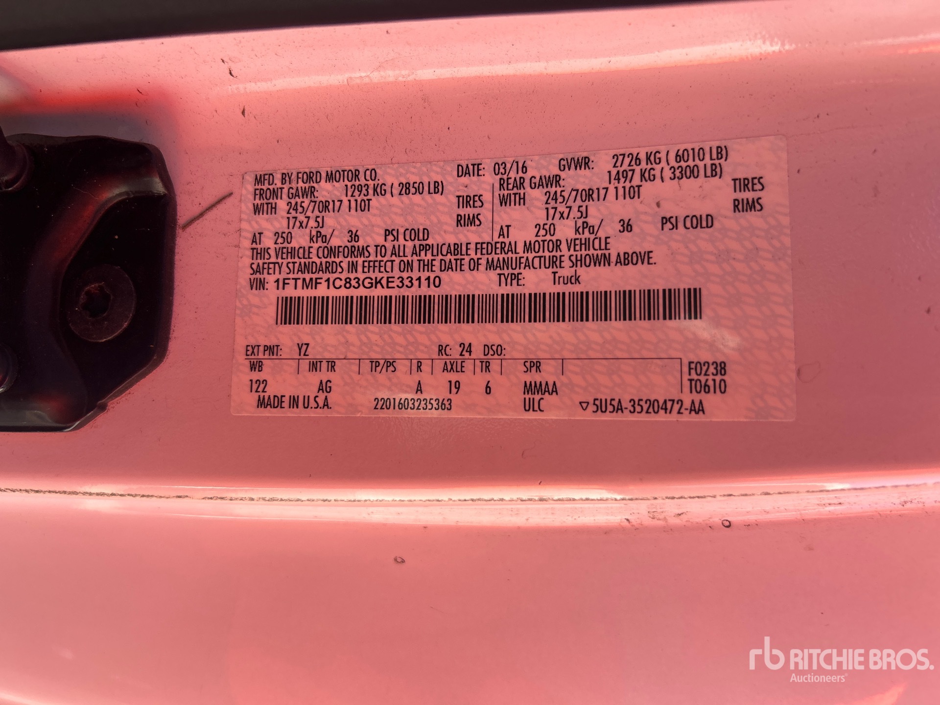 2016 Ford F-150