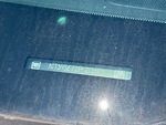 General Appearance with Frame Stamp Serial Number/VIN Photo