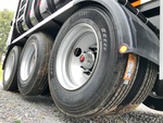 Trailer Chassis with Tire Condition