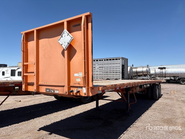 2018 Great Dane 36 Ft T/a Flatbed Trailer