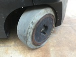 Chassis Lift with Left Rear Tire