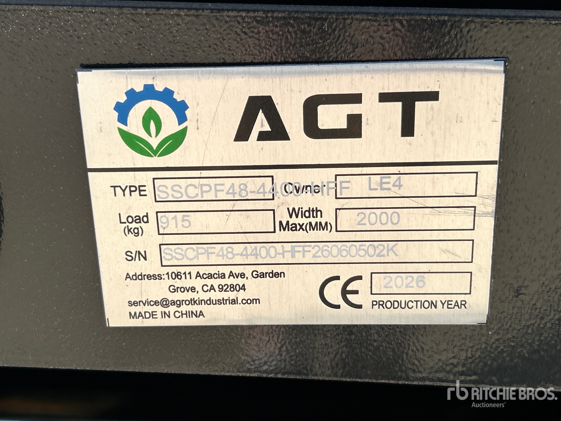 2026 AGT SSCPF48-6600-WF