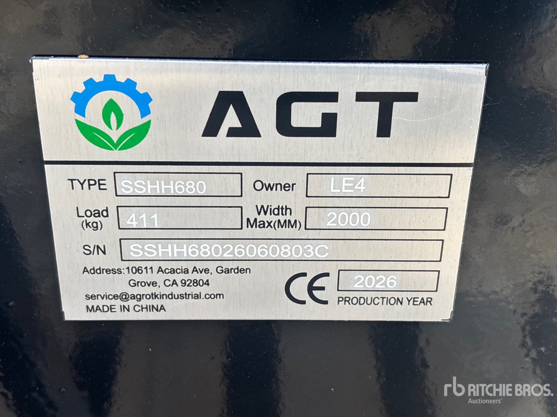 2026 AGT SSHH680