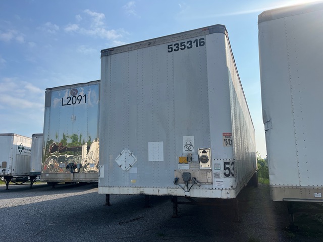 1998 Strick 53 ft x 102 in T/A Van Trailer