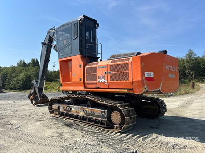 2019 Hitachi ZX370F-LL-6N Heel Boom Log Loader | Ritchie Bros