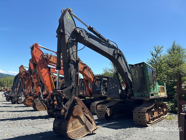 2007 John Deere 3554 Roadbuilder Tracked Excavator